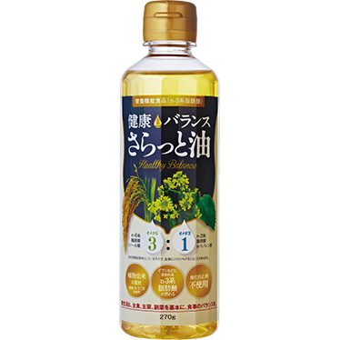 健康バランスさらっと油 商品画像1
