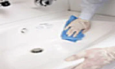 洗面所クリーニング